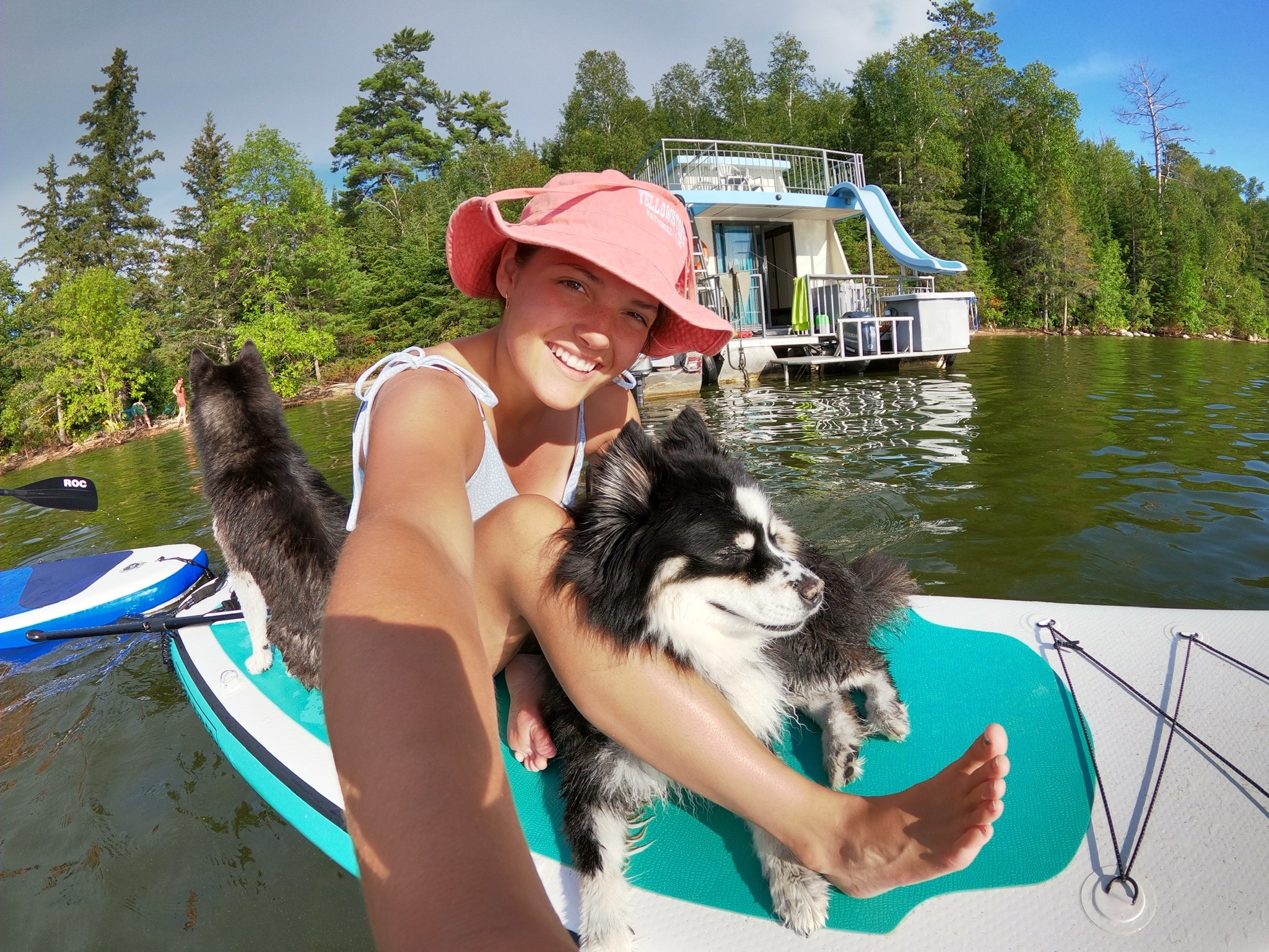 Emily Paddleboarding